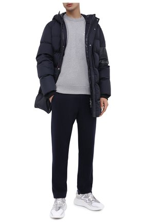 Мужские кашемировые брюки GIORGIO ARMANI темно-синего цвета по цене 221500 руб., арт. 6KSP51/SJFWZ | Фото 2 Мужские кашемировые брюки GIORGIO ARMANI темно-синего цвета, арт. 6KSP51/SJFWZ | Фото 2 (Материал внешний: Шерсть, Кашемир; Длина (брюки, джинсы): Стандартные; Случай: Повседневный; Стили: Спорт-шик)