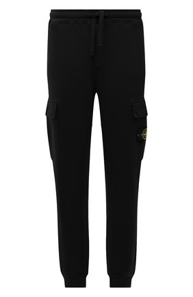 Мужские хлопковые джоггеры STONE ISLAND черного цвета по цене 28500 руб., арт. 751565220 | Фото 1 Мужские хлопковые джоггеры STONE ISLAND черного цвета, арт. 751565220 | Фото 1 (Материал внешний: Хлопок; Мужское Кросс-КТ: Брюки-трикотаж; Силуэт М (брюки): Джоггеры; Стили: Спорт-шик; Длина (брюки, джинсы): Стандартные)