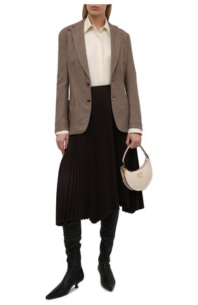 Женский жакет из кашемира и хлопка RALPH LAUREN темно-бежевого цвета по цене 225500 руб., арт. 290858199 | Фото 2 Женский жакет из кашемира и хлопка RALPH LAUREN темно-бежевого цвета, арт. 290858199 | Фото 2 (Материал внешний: Кашемир, Шерсть, Хлопок; Материал подклада: Купро; Стили: Кэжуэл; 1-2-бортные: Однобортные; Женское Кросс-КТ: Жакет-одежда; Рукава: Длинные; Длина (для топов): Стандартные; Случай: Повседневный)