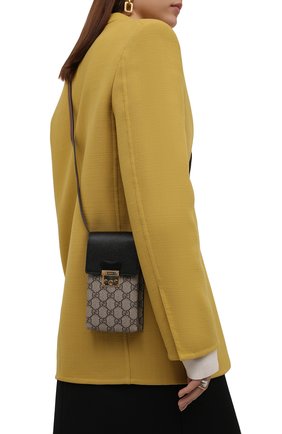 Чехол padlock для iphone GUCCI бежевого цвета по цене 88750 руб., арт. 658229/96GAG | Фото 2 Чехол padlock для iphone GUCCI бежевого цвета, арт. 658229/96GAG | Фото 2 (Размер: mini; Материал: Текстиль, Экокожа; Ремень/цепочка: На ремешке)