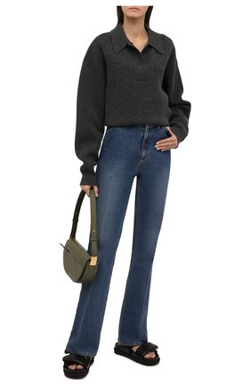Женские кожаные сандалии DRIES VAN NOTEN черного цвета по цене 44650 руб., арт. WW212/171/QU101 | Фото 2 Женские кожаные сандалии DRIES VAN NOTEN черного цвета, арт. WW212/171/QU101 | Фото 2 (Материал внутренний: Натуральная кожа; Подошва: Платформа)