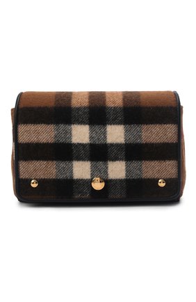 Женская сумка hackberry BURBERRY коричневого цвета по цене 89500 руб., арт. 8047076 | Фото 1 Женская сумка hackberry BURBERRY коричневого цвета, арт. 8047076 | Фото 1 (Ремень/цепочка: На ремешке; Материал: Текстиль; Размер: mini; Сумки-технические: Сумки через плечо)