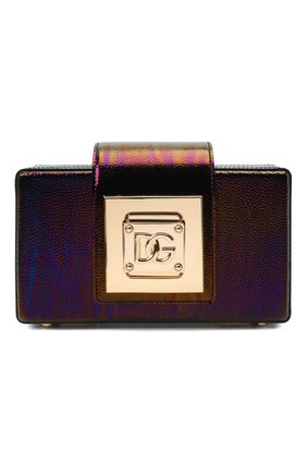 Женский клатч bella DOLCE & GABBANA разноцветного цвета по цене 169500 руб., арт. BB7074/AQ559 | Фото 1 Женский клатч bella DOLCE & GABBANA разноцветного цвета, арт. BB7074/AQ559 | Фото 1 (Материал: Натуральная кожа; Размер: mini; Женское Кросс-КТ: Клатч-клатчи; Сумки: Сумки)