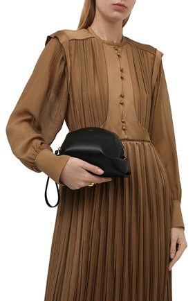 Женский клатч judy small CHLOÉ черного цвета по цене 59950 руб., арт. CHC21WS282F16 | Фото 2 Женский клатч judy small CHLOÉ черного цвета, арт. CHC21WS282F16 | Фото 2 (Ремень/цепочка: На ремешке; Материал: Натуральная кожа; Размер: small; Женское Кросс-КТ: Клатч-клатчи)