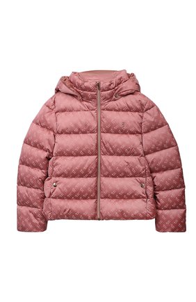 Детская пуховая куртка HERNO розового цвета по цене 43700 руб., арт. PI0096G/12289/10A-14A | Фото 1 Детская пуховая куртка HERNO розового цвета, арт. PI0096G/12289/10A-14A | Фото 1 (Материал подклада: Синтетический материал; Материал утеплителя: Пух и перо; Материал внешний: Синтетический материал; Рукава: Длинные)