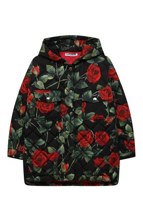Детская стеганая куртка DOLCE & GABBANA черного цвета по цене 63500 руб., арт. L5JBJV/FSSG0/8-14 | Фото 1 Детская стеганая куртка DOLCE & GABBANA черного цвета, арт. L5JBJV/FSSG0/8-14 | Фото 1 (Материал подклада: Синтетический материал; Материал внешний: Синтетический материал; Рукава: Длинные)