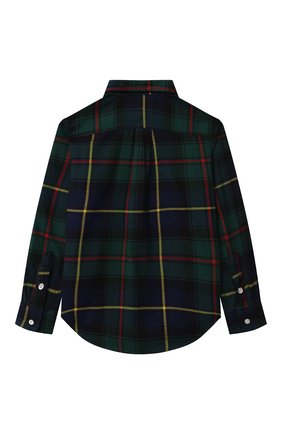 Детская хлопковая рубашка RALPH LAUREN разноцветного цвета по цене 6810 руб., арт. 321853502 | Фото 2 Детская хлопковая рубашка RALPH LAUREN разноцветного цвета, арт. 321853502 | Фото 2 (Рукава: Длинные; Материал внешний: Хлопок)
