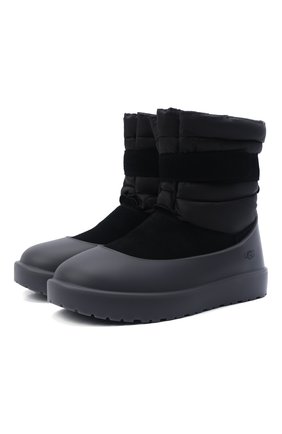 Мужские комбинированные сапоги UGG черного цвета по цене 24500 руб., арт. 1120847_BLK | Фото 1 Мужские комбинированные сапоги UGG черного цвета, арт. 1120847_BLK | Фото 1 (Материал внутренний: Текстиль; Подошва: Плоская; Мужское Кросс-КТ: зимние сапоги, Сапоги-обувь; Материал внешний: Кожа)