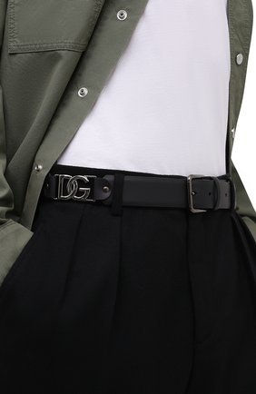 Мужской кожаный ремень DOLCE & GABBANA черного цвета по цене 54650 руб., арт. BC4595/AQ293 | Фото 2 Мужской кожаный ремень DOLCE & GABBANA черного цвета, арт. BC4595/AQ293 | Фото 2 (Случай: Повседневный; Региональные ограничения белый список (Axapta Mercury): RU; Материал: Натуральная кожа)