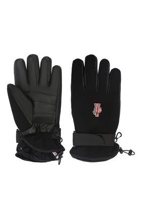 Мужские утепленные перчатки MONCLER GRENOBLE черного цвета по цене 36450 руб., арт. G2-097-3A000-02-53063 | Фото 3 Мужские утепленные перчатки MONCLER GRENOBLE черного цвета, арт. G2-097-3A000-02-53063 | Фото 3 (Материал: Текстиль, Синтетический материал; Кросс-КТ: Спорт)
