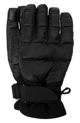 Мужские утепленные перчатки MONCLER GRENOBLE черного цвета по цене 43000 руб., арт. G2-097-3A000-01-53071 | Фото 1 Мужские утепленные перчатки MONCLER GRENOBLE черного цвета, арт. G2-097-3A000-01-53071 | Фото 1 (Материал: Текстиль, Синтетический материал; Кросс-КТ: Спорт)
