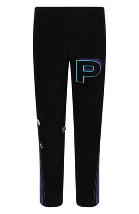 Мужские брюки PHARMACY INDUSTRY черного цвета, арт. PHMSP405 | Фото 1 (Материал внешний: Синтетический материал; Длина (брюки, джинсы): Стандартные; Случай: Повседневный; Стили: Спорт-шик)