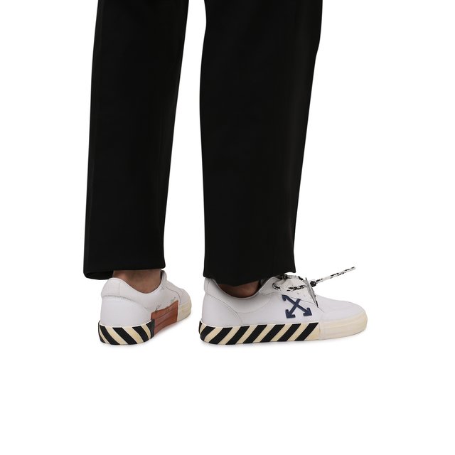 фото Текстильные кеды vulcanized off-white