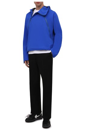 Мужские кожаные кеды out of office OFF-WHITE черного цвета по цене 34350 руб., арт. 0MIA189F21LEA0011001 | Фото 2 Мужские кожаные кеды out of office OFF-WHITE черного цвета, арт. 0MIA189F21LEA0011001 | Фото 2 (Подошва: Массивная; Материал внутренний: Текстиль; Материал внешний: Кожа)