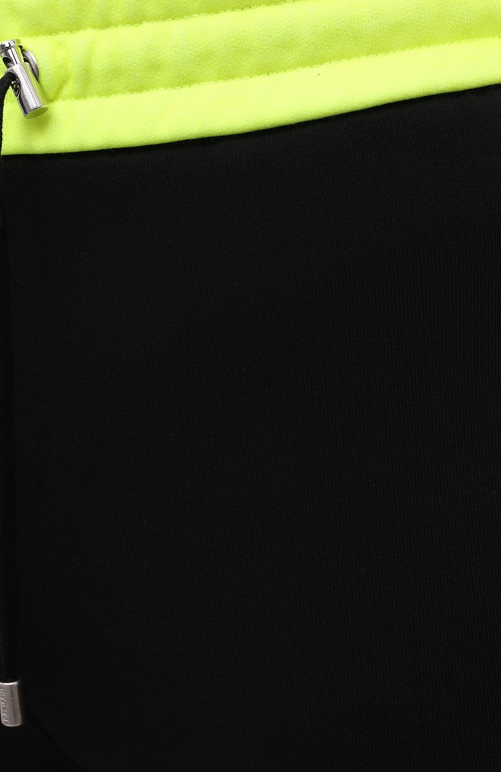 Мужские хлопковые джоггеры balmain x rossignol BALMAIN черного цвета, арт. WH20B000/B159 | Фото 5 (Длина (брюки, джинсы): Стандартные; Кросс-КТ: Спорт; Материал внешний: Хлопок; Стили: Спорт-шик; Силуэт М (брюки): Джоггеры)