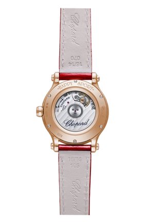 Женские часы happy sport automatic CHOPARD бесцветного цвета по цене 2030400 руб., арт. 275378-5005 | Фото 2 Женские часы happy sport automatic CHOPARD бесцветного цвета, арт. 275378-5005 | Фото 2 (Механизм: Автомат; Материал корпуса: Розовое золото; Цвет циферблата: Перламутровый)