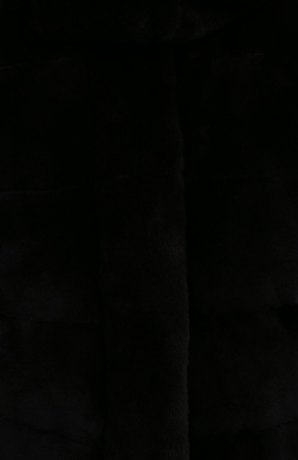 Женская шуба из меха норки KITON черного цвета, арт. D52685MX05S08 | Фото 5 (Женское Кросс-КТ: Мех; Рукава: Длинные; Материал внешний: Натуральный мех; Длина (верхняя одежда): До колена, До середины бедра; Материал подклада: Синтетический материал; Материал утеплителя: Пух и перо; Стили: Кэжуэл)