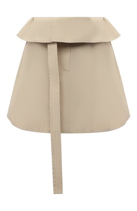 Женская юбка JW ANDERSON бежевого цвета по цене 55200 руб., арт. SK0090 PG0160 | Фото 1 Женская юбка JW ANDERSON бежевого цвета, арт. SK0090 PG0160 | Фото 1 (Материал внешний: Синтетический материал, Хлопок; Материал подклада: Хлопок; Длина Ж (юбки, платья, шорты): Мини; Женское Кросс-КТ: Юбка-одежда; Стили: Романтичный)