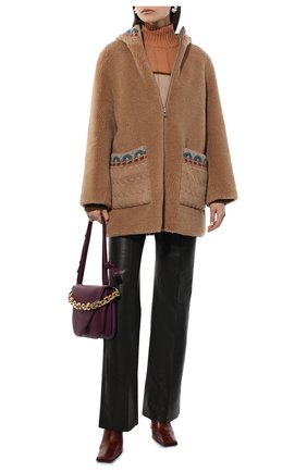 Женская двусторонняя куртка LORO PIANA бежевого цвета по цене 679000 руб., арт. FAL8904 | Фото 2 Женская двусторонняя куртка LORO PIANA бежевого цвета, арт. FAL8904 | Фото 2 (Рукава: Длинные; Длина (верхняя одежда): До середины бедра; Материал внешний: Шерсть, Кашемир; Материал подклада: Синтетический материал; Кросс-КТ: Куртка; Стили: Кэжуэл)