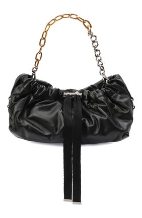 Женская сумка the bundle ALEXANDER MCQUEEN черного цвета по цене 138500 руб., арт. 680964/1BLAY | Фото 1 Женская сумка the bundle ALEXANDER MCQUEEN черного цвета, арт. 680964/1BLAY | Фото 1 (Размер: mini; Материал: Натуральная кожа; Ошибки технического описания: Нет ширины; Ремень/цепочка: На ремешке; Сумки-технические: Сумки top-handle, Сумки через плечо)