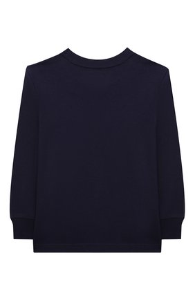 Детская хлопковый лонгслив POLO RALPH LAUREN синего цвета по цене 4265 руб., арт. 322853792 | Фото 2 Детская хлопковый лонгслив POLO RALPH LAUREN синего цвета, арт. 322853792 | Фото 2 (Материал внешний: Хлопок; Рукава: Длинные)