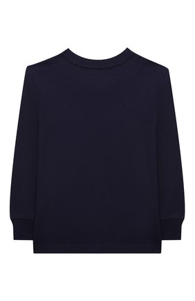 Детская хлопковый лонгслив POLO RALPH LAUREN синего цвета по цене 4265 руб., арт. 321853792 | Фото 2 Детская хлопковый лонгслив POLO RALPH LAUREN синего цвета, арт. 321853792 | Фото 2 (Материал внешний: Хлопок; Рукава: Длинные)