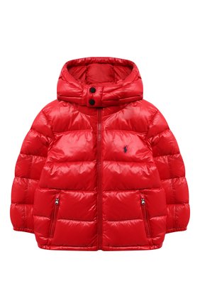 Детский пуховая куртка POLO RALPH LAUREN красного цвета по цене 16250 руб., арт. 321854454 | Фото 1 Детский пуховая куртка POLO RALPH LAUREN красного цвета, арт. 321854454 | Фото 1 (Материал внешний: Синтетический материал; Материал утеплителя: Пух и перо; Рукава: Длинные; Материал подклада: Синтетический материал)