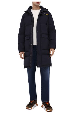 Мужская пуховик long bear PARAJUMPERS темно-синего цвета по цене 73150 руб., арт. HF04/L0NG BEAR | Фото 2 Мужская пуховик long bear PARAJUMPERS темно-синего цвета, арт. HF04/L0NG BEAR | Фото 2 (Рукава: Длинные; Материал подклада: Синтетический материал; Материал внешний: Синтетический материал; Материал утеплителя: Пух и перо; Кросс-КТ: Куртка; Длина (верхняя одежда): До колена; Мужское Кросс-КТ: пуховик-длинный; Стили: Спорт-шик)