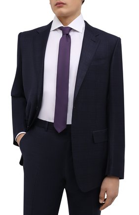 Мужской галстук BOSS фиолетового цвета, арт. 50466718 | Фото 2 (Материал: Текстиль, Синтетический материал; Принт: С принтом)