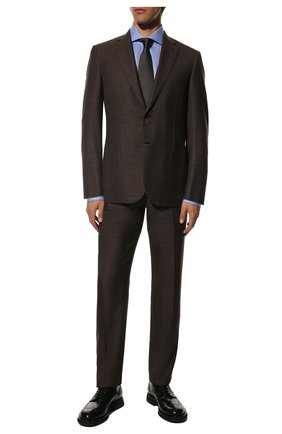 Мужские кожаные дерби SANTONI черного цвета по цене 49750 руб., арт. MCCG17872JW2IPWEN01 | Фото 2 Мужские кожаные дерби SANTONI черного цвета, арт. MCCG17872JW2IPWEN01 | Фото 2 (Материал внутренний: Натуральная кожа; Стили: Классический; Мужское Кросс-КТ: Броги-обувь)