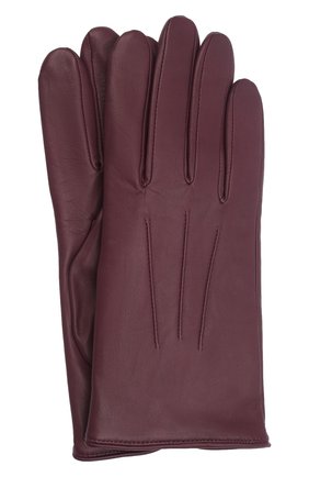 Мужские кожаные перчатки AGNELLE бордового цвета по цене 12900 руб., арт. SLIMMERCURY/C100 | Фото 1 Мужские кожаные перчатки AGNELLE бордового цвета, арт. SLIMMERCURY/C100 | Фото 1 (Мужское Кросс-КТ: Кожа и замша)