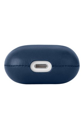 Чехол для airpods NATIVE UNION синего цвета по цене 4490 руб., арт. APCSE-LTHR-BLU-AP | Фото 3 Чехол для airpods NATIVE UNION синего цвета, арт. APCSE-LTHR-BLU-AP | Фото 3 (Материал: Натуральная кожа; Региональные ограничения белый список (Axapta Mercury): RU)