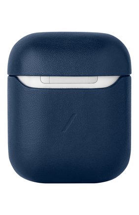 Чехол для airpods NATIVE UNION синего цвета по цене 4490 руб., арт. APCSE-LTHR-BLU-AP | Фото 5 Чехол для airpods NATIVE UNION синего цвета, арт. APCSE-LTHR-BLU-AP | Фото 5 (Материал: Натуральная кожа; Региональные ограничения белый список (Axapta Mercury): RU)