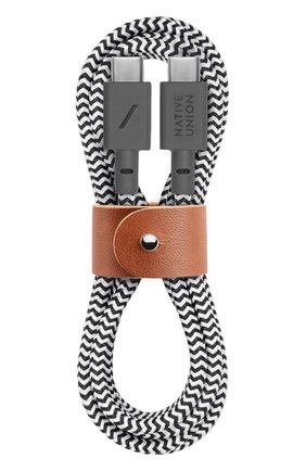 Кабель usb-c, 1.2m NATIVE UNION черно-белого цвета по цене 0 руб., арт. BELT-C-ZEB-2-NP | Фото 1 Кабель usb-c, 1.2m NATIVE UNION черно-белого цвета, арт. BELT-C-ZEB-2-NP | Фото 1 (Региональные ограничения белый список (Axapta Mercury): RU)
