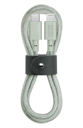 Кабель lightning/usb-c, 1.2m NATIVE UNION зеленого цвета по цене 5590 руб., арт. BELT-CL-GRN-2-NP | Фото 1 Кабель lightning/usb-c, 1.2m NATIVE UNION зеленого цвета, арт. BELT-CL-GRN-2-NP | Фото 1 (Региональные ограничения белый список (Axapta Mercury): RU)