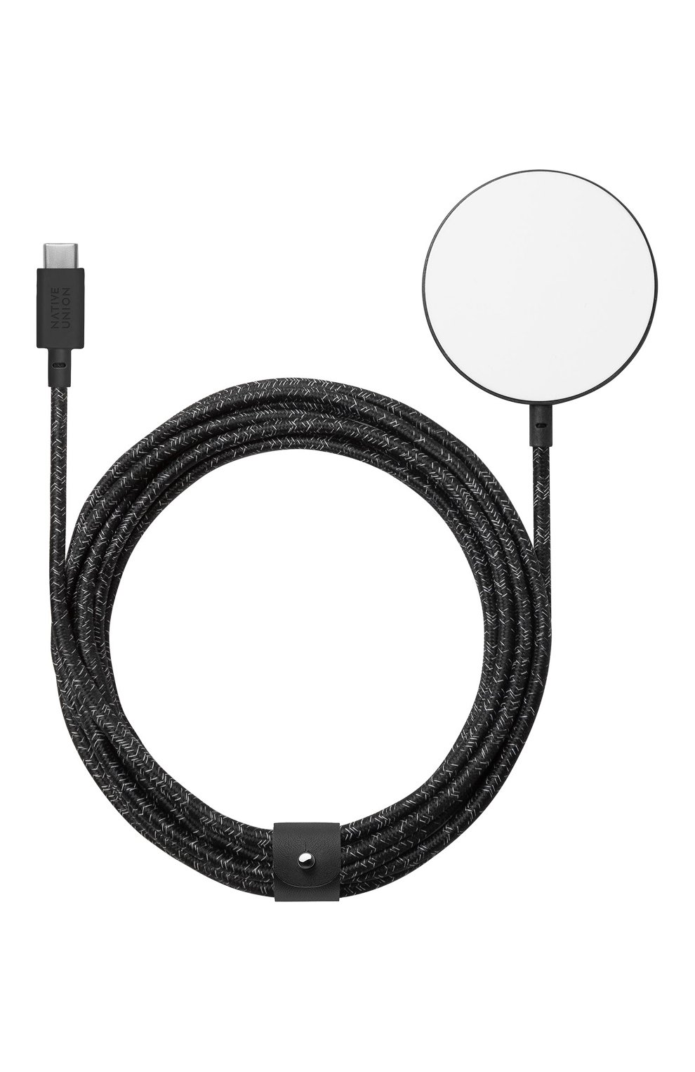 Магнитный кабель snap cable magsafe/usb-c, 3m NATIVE UNION черного цвета, арт. SNAP-WL-COS | Фото 1 (Региональные ограничения белый список (Axapta Mercury): RU)