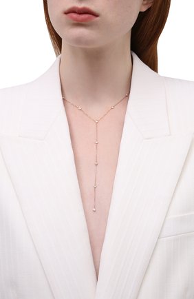 Женское колье J-POINT золотого цвета по цене 93500 руб., арт. ИПГ857.63.030821.6P | Фото 2 Женское колье J-POINT золотого цвета, арт. ИПГ857.63.030821.6P | Фото 2 (Материал: Золото)