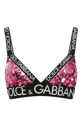 Женский бюстгальтер с мягкой чашкой DOLCE & GABBANA розового цвета по цене 37800 руб., арт. 01C02T/FLSA8 | Фото 1 Женский бюстгальтер с мягкой чашкой DOLCE & GABBANA розового цвета, арт. 01C02T/FLSA8 | Фото 1 (Материал внешний: Синтетический материал)