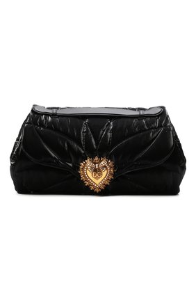 Женская сумка devotion DOLCE & GABBANA черного цвета по цене 169500 руб., арт. BB6992/AQ057 | Фото 1 Женская сумка devotion DOLCE & GABBANA черного цвета, арт. BB6992/AQ057 | Фото 1 (Размер: medium; Материал: Текстиль; Женское Кросс-КТ: Вечерняя сумка; Сумки-технические: Сумки через плечо; Сумки: Сумки)