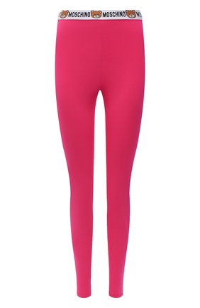 Женские хлопковые леггинсы MOSCHINO UNDERWEAR WOMAN фуксия цвета по цене 7700 руб., арт. A4311/9003 | Фото 1 Женские хлопковые леггинсы MOSCHINO UNDERWEAR WOMAN фуксия цвета, арт. A4311/9003 | Фото 1 (Материал внешний: Хлопок; Стили: Спорт-шик; Длина (брюки, джинсы): Стандартные; Женское Кросс-КТ: Брюки-белье)