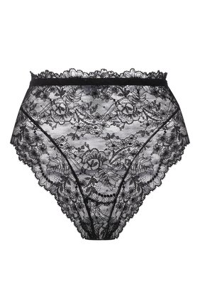 Женские трусы с завышенной талией DOLCE & GABBANA черного цвета по цене 21600 руб., арт. 02C42T/0NI52 | Фото 1 Женские трусы с завышенной талией DOLCE & GABBANA черного цвета, арт. 02C42T/0NI52 | Фото 1 (Материал внешний: Синтетический материал)