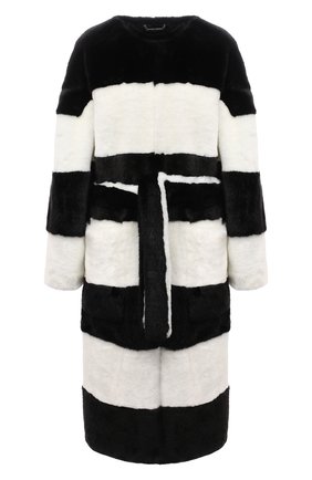 Женская шуба из экомеха DOLCE & GABBANA черно-белого цвета по цене 567500 руб., арт. F0AW8F/G7BKL | Фото 1 Женская шуба из экомеха DOLCE & GABBANA черно-белого цвета, арт. F0AW8F/G7BKL | Фото 1 (Материал внешний: Синтетический материал; Рукава: Длинные; Материал подклада: Синтетический материал; Длина (верхняя одежда): Длинные; Стили: Гламурный; Женское Кросс-КТ: Мех)