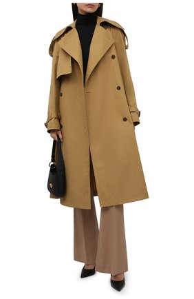 Женская водолазка JIL SANDER черного цвета по цене 18800 руб., арт. JSWT705047-WT477108 | Фото 2 Женская водолазка JIL SANDER черного цвета, арт. JSWT705047-WT477108 | Фото 2 (Материал внешний: Синтетический материал; Стили: Минимализм; Женское Кросс-КТ: Водолазка-одежда; Рукава: Длинные; Длина (для топов): Стандартные)