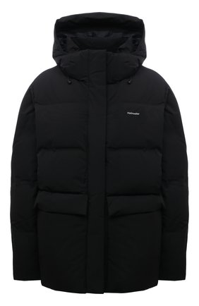 Женский пуховик HOLZWEILER черного цвета по цене 52350 руб., арт. 13007/BESSEGGEN D0WN JACKET | Фото 1 Женский пуховик HOLZWEILER черного цвета, арт. 13007/BESSEGGEN D0WN JACKET | Фото 1 (Материал утеплителя: Пух и перо; Длина (верхняя одежда): Короткие; Материал подклада: Синтетический материал; Рукава: Длинные; Материал внешний: Синтетический материал; Стили: Спорт-шик; Кросс-КТ: Куртка, Пуховик)