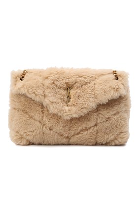 Женская сумка puffer small SAINT LAURENT бежевого цвета по цене 213500 руб., арт. 577476/28B17 | Фото 1 Женская сумка puffer small SAINT LAURENT бежевого цвета, арт. 577476/28B17 | Фото 1 (Материал: Натуральный мех; Сумки: Сумки; Сумки-технические: Сумки через плечо; Ремень/цепочка: На ремешке; Размер: small)