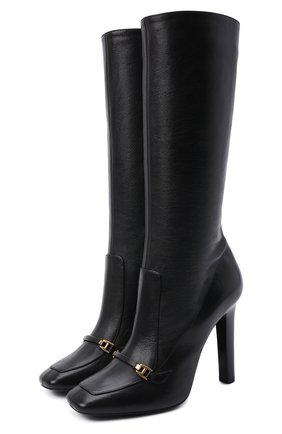 Женские кожаные сапоги camden SAINT LAURENT черного цвета по цене 121500 руб., арт. 667637/25V00 | Фото 1 Женские кожаные сапоги camden SAINT LAURENT черного цвета, арт. 667637/25V00 | Фото 1 (Материал внутренний: Натуральная кожа; Каблук высота: Высокий; Подошва: Плоская; Высота голенища: Средние; Каблук тип: Шпилька; Материал внешний: Кожа)