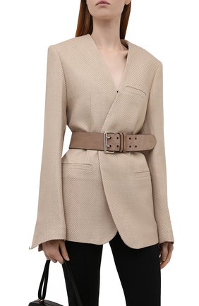 Женский замшевый ремень RALPH LAUREN бежевого цвета по цене 38450 руб., арт. 408847205 | Фото 2 Женский замшевый ремень RALPH LAUREN бежевого цвета, арт. 408847205 | Фото 2 (Кросс-КТ: Широкие; Материал: Замша)