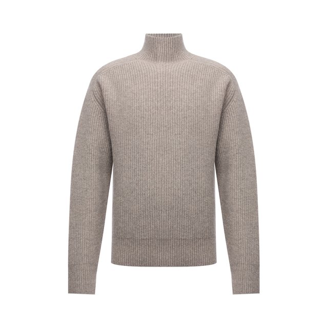 Шерстяной свитер Bottega Veneta бежевого цвета