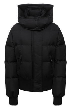 Женская утепленная куртка ALEXANDER MCQUEEN черного цвета по цене 161000 руб., арт. 672752/QZAD1 | Фото 1 Женская утепленная куртка ALEXANDER MCQUEEN черного цвета, арт. 672752/QZAD1 | Фото 1 (Материал внешний: Синтетический материал; Материал подклада: Синтетический материал; Стили: Спорт-шик; Длина (верхняя одежда): Короткие; Рукава: Длинные; Кросс-КТ: Куртка)