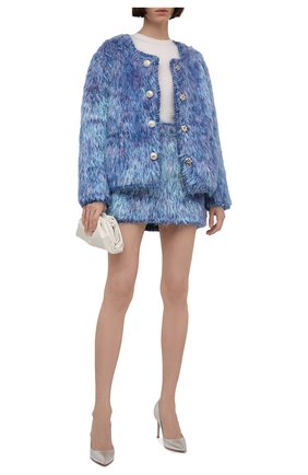 Женский кардиган DOLCE & GABBANA разноцветного цвета по цене 281500 руб., арт. FXE84T/JCM07 | Фото 2 Женский кардиган DOLCE & GABBANA разноцветного цвета, арт. FXE84T/JCM07 | Фото 2 (Длина (для топов): Стандартные; Рукава: Длинные; Материал внешний: Металлизированное волокно, Синтетический материал; Стили: Гламурный; Женское Кросс-КТ: кардиган-трикотаж)